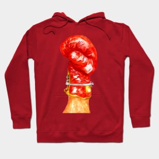 Red Boxing Glove Hoodie